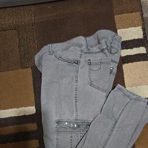 Gray Denim Jeans